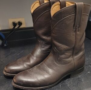 Cody James Black Boots Size 12D Chocolate Brown